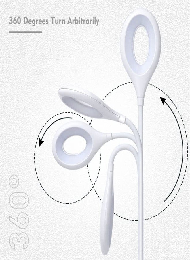 VAYINATO® Aquarium LED Fish Tank Light, Bowl Light for 1-2 Ft Tank, 360 Degree Flexible Twist Holding Rod (S80) (Round, Blue+White) by Petzlifeworld - Image 5